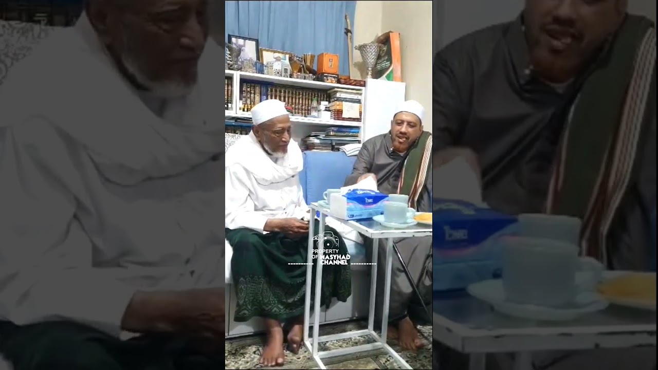 Silaturahmi ketua Rabith Alawiyyah ke kediaman Alhabib Abdurrahman Bin Syekh Al-athas