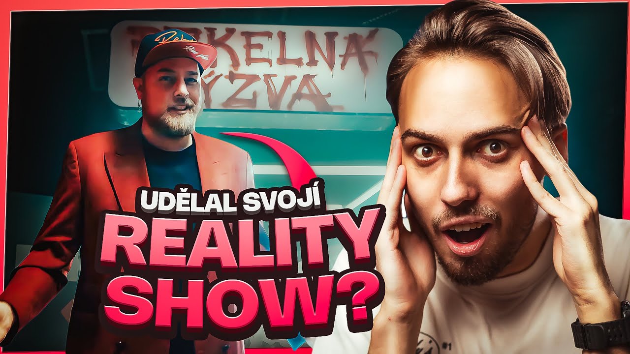 Stejk a jeho REALITY SHOW s YouTubery...