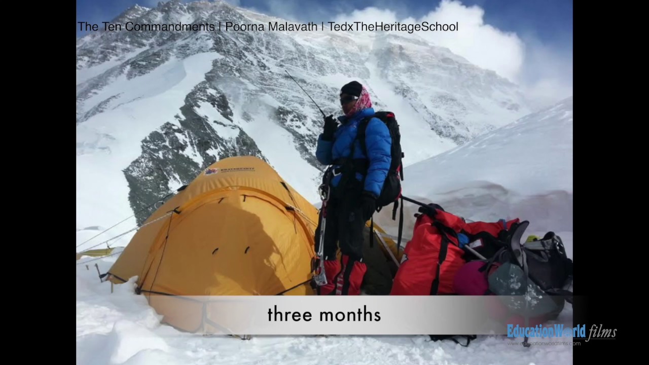 Poorna Malavath at the Heritage School TEDx filmed by EducationWorld Films