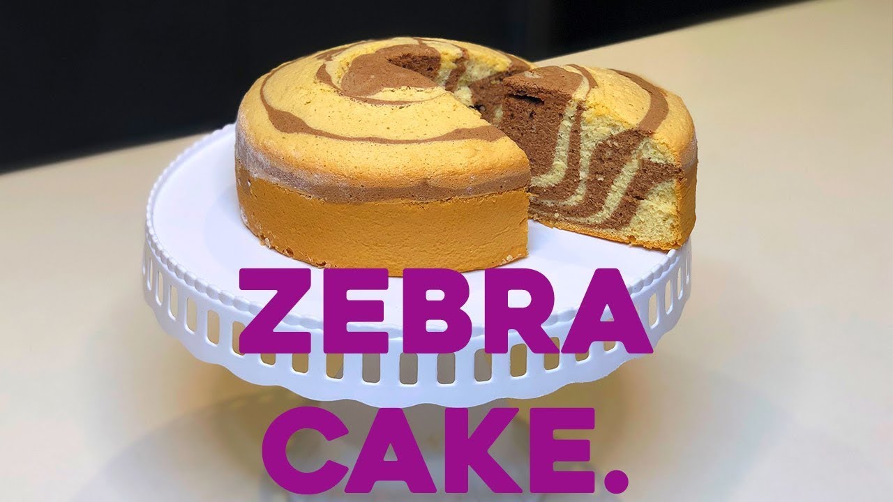 Pastel ZEBRA CAKE - TORTA MARMOLADA - Claudio Us