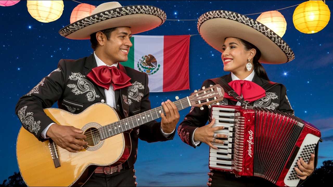 Romantic Mexican Accordion & Guitar Music | The Most Beautiful Mariachi Melodies 🎺🎸