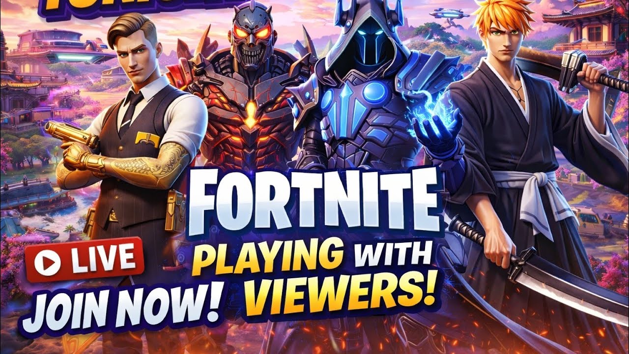 🔴LIVE! Playing With Viewers! | Fortnite Zero Build |