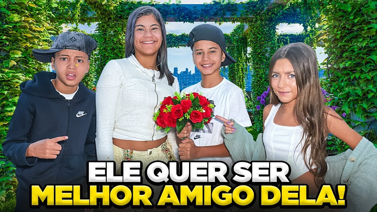 O ANTÔNIO QUER SER O MELHOR AMIGO DA GAROTA NOVA E A SOPHIA FICIU COM CIÚMES 😱 •Antônio e JP• 