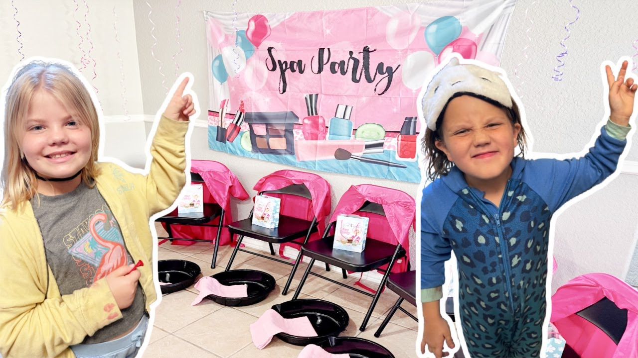 Spa Themed Birthday Party