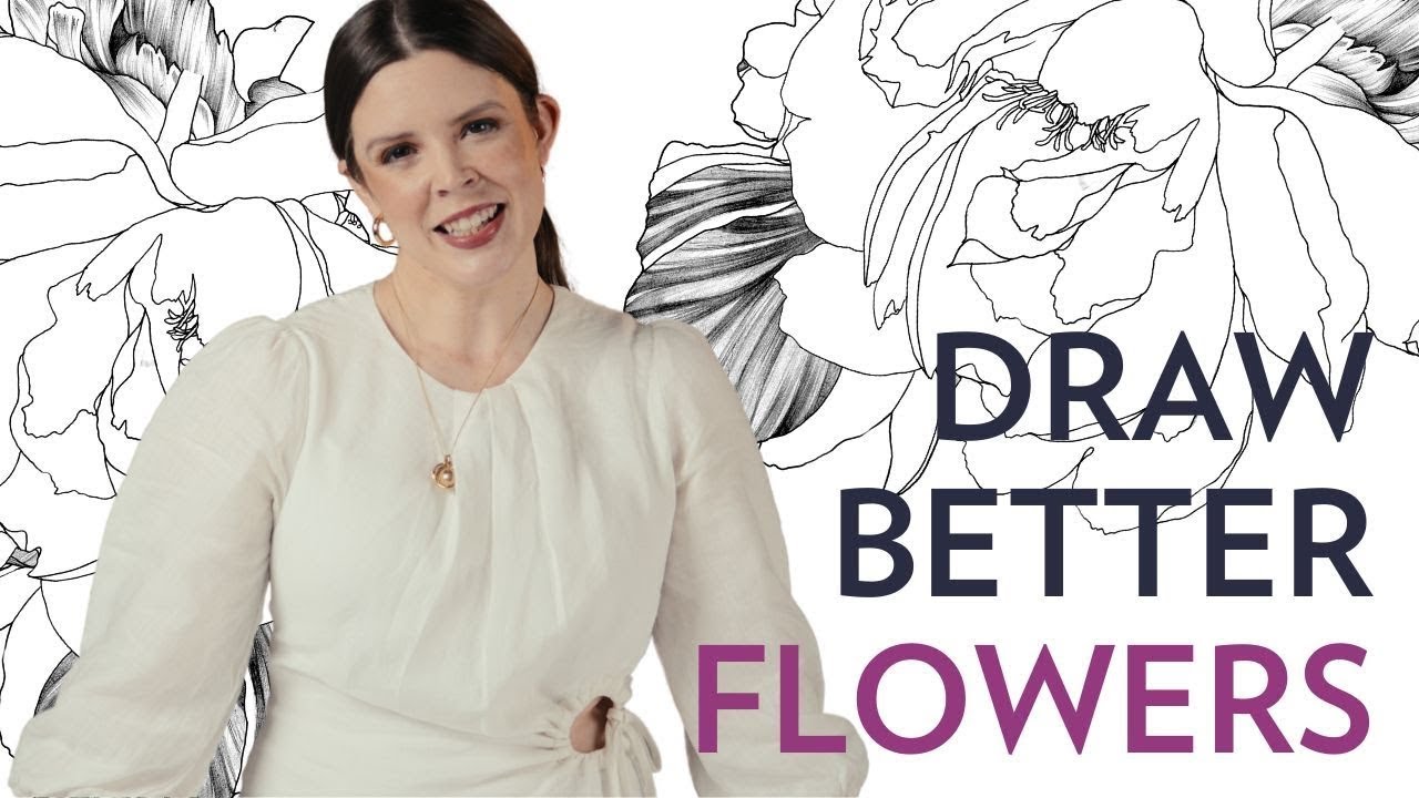 How To Draw Flowers for Surface Design