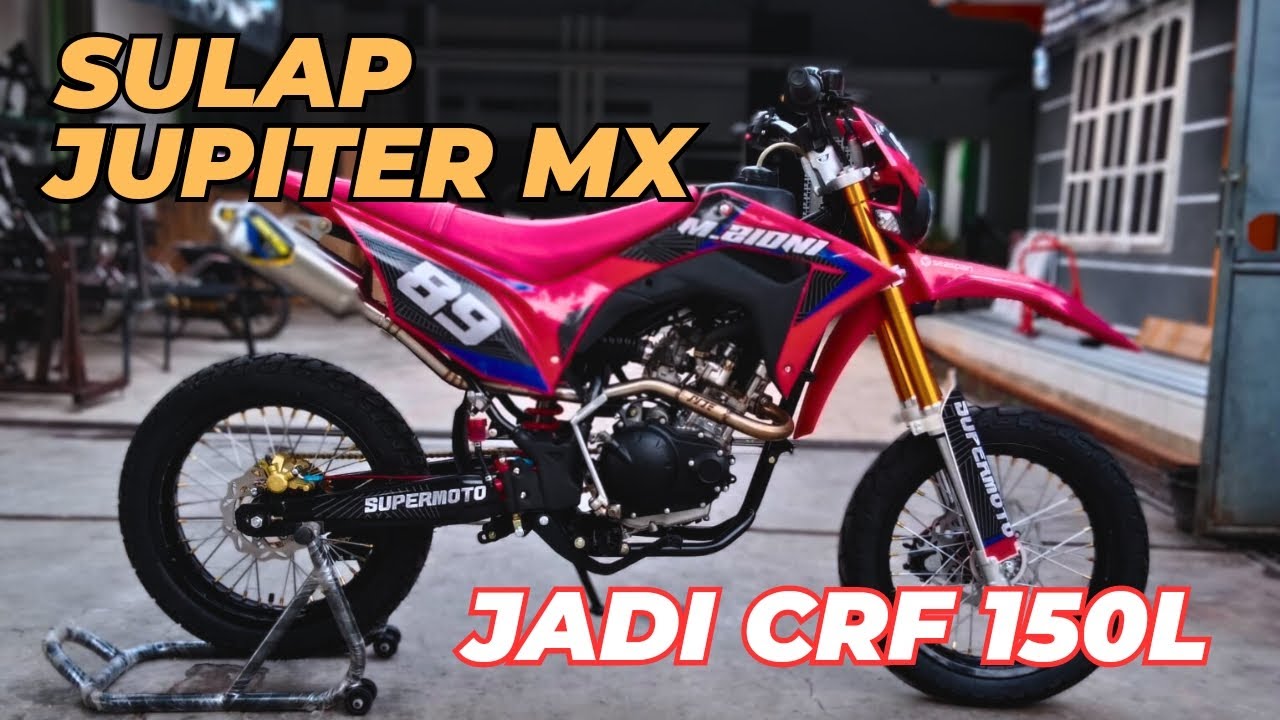 BISA SULAP JUPITER MX JADI CRF 150L HANYA DI PERAHU LAYAR INDUSTRIES 🔥‼️