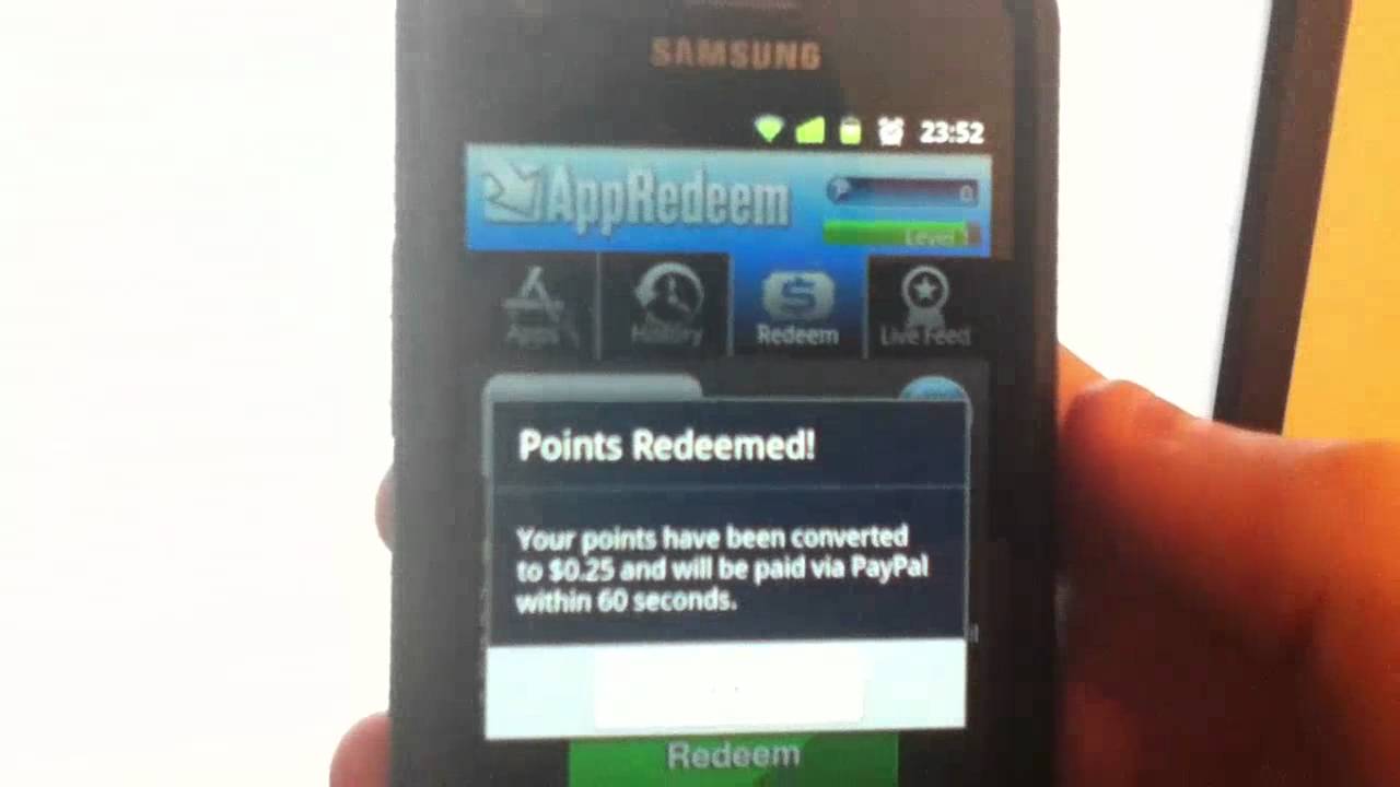 AppRedeem - Android App Review & Payment Proof