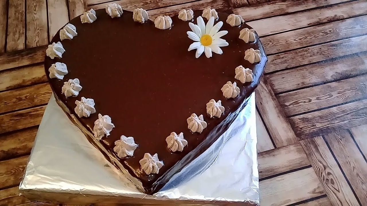كيكة القلب بالشكولاطة .. بنة لا تقاوم