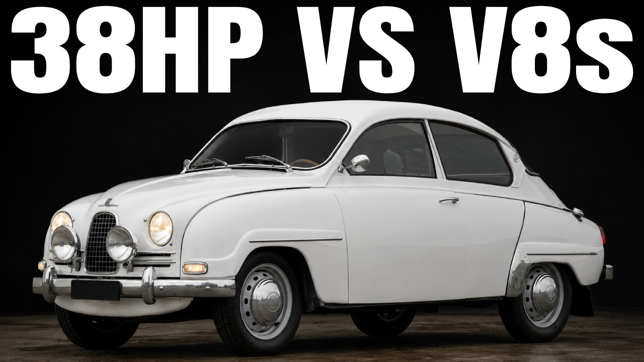Saab 96: Как этот крошечный 3-цилиндровый двигатель ПЕРЕХИТРИЛ V8 на самом сложном ралли в мире.