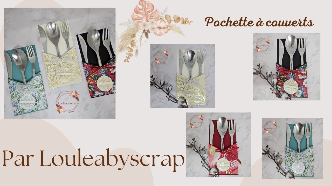 Pochette à couverts Par Louleabyscrap