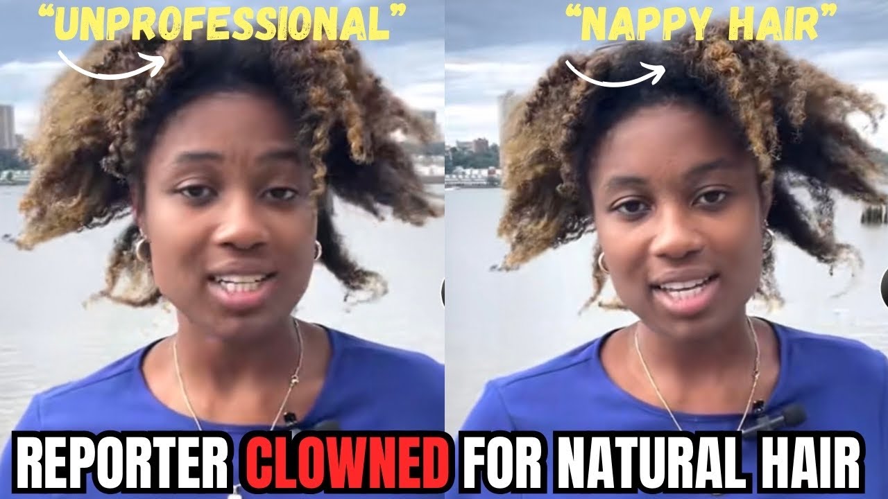 Reporter DRAGGED For Wearing Natural Hair