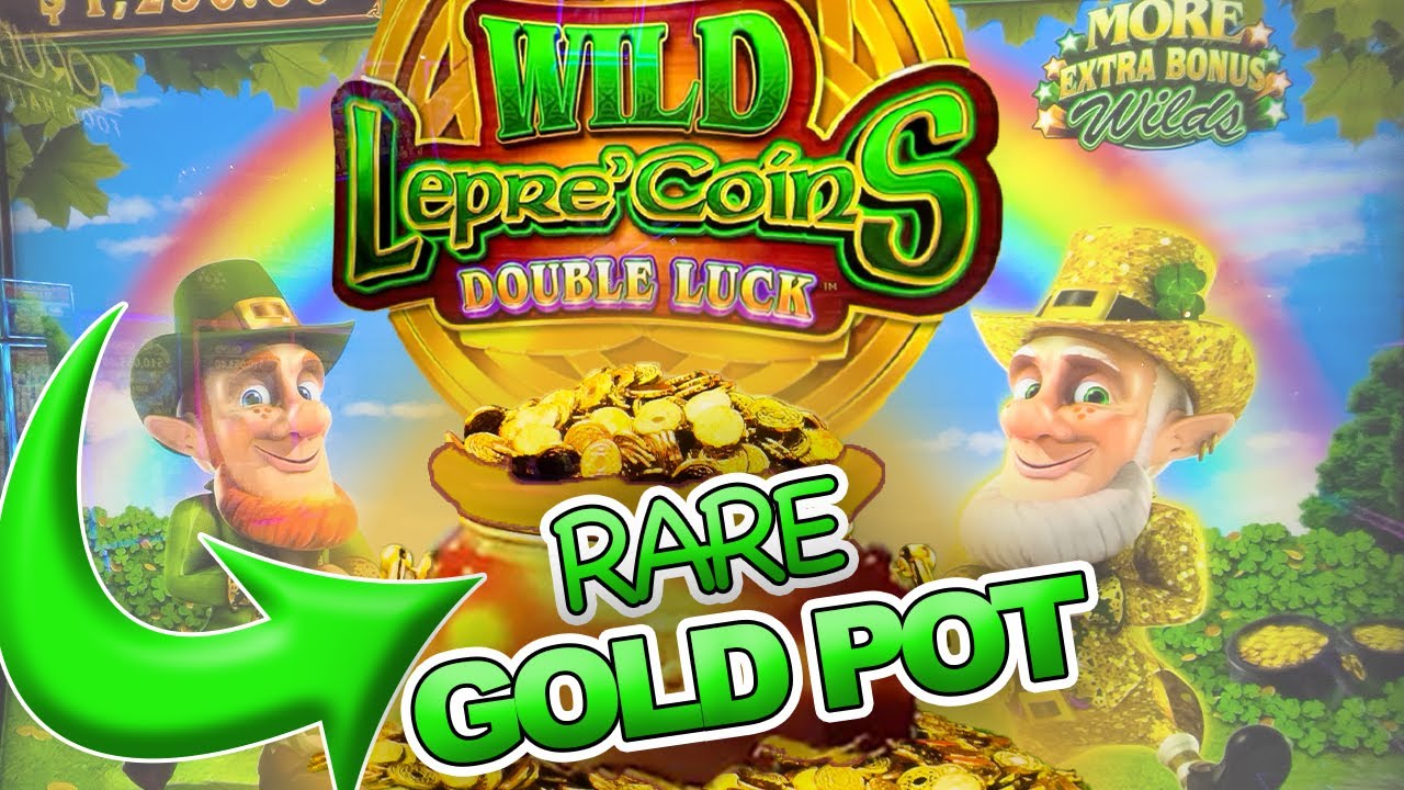 РЕДКОЕ ЗОЛОТОЕ КОЛЕСО! Слот Wild Lepre'Coins Double Luck - ОГРОМНЫЙ БОНУС НА ВЫИГРЫШ!