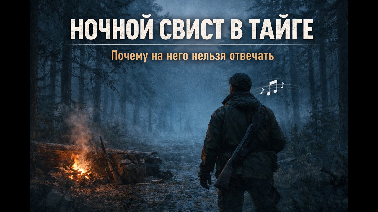 Ночной свист в тайге: Почему на него нельзя отвечать