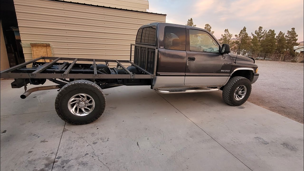 Truck Camper Flatbed Build Part 1