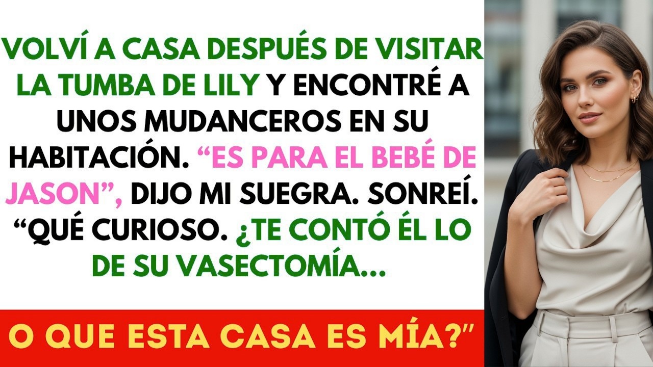 Mi suegra vació el cuarto de mi hija muerta…