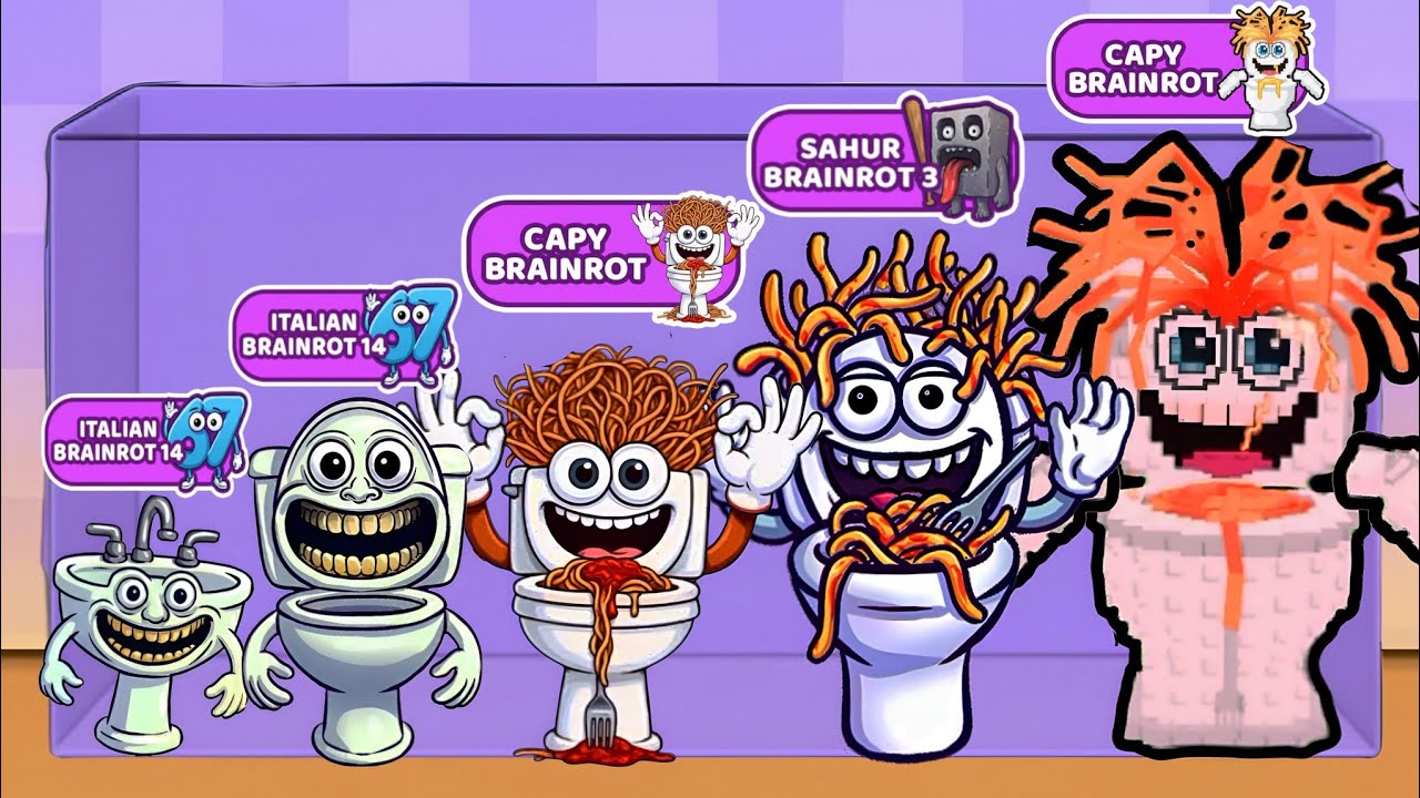 Marge Anomaly Merge Fellas Boss + Boss⁉️ Brainort Similar spaghetti Tualat hybrid challenge gameplay