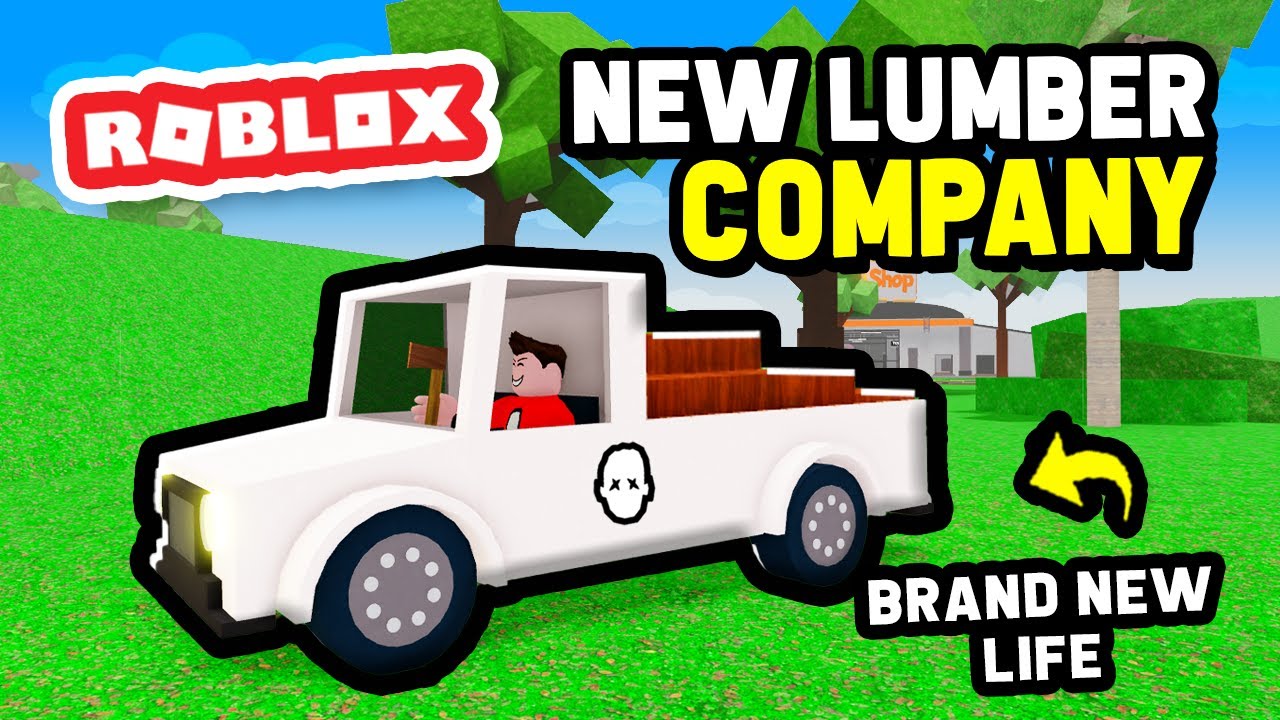 Starting a NEW LIFE and Building a LUMBER BUSINESS in Roblox Lumberjack Life
