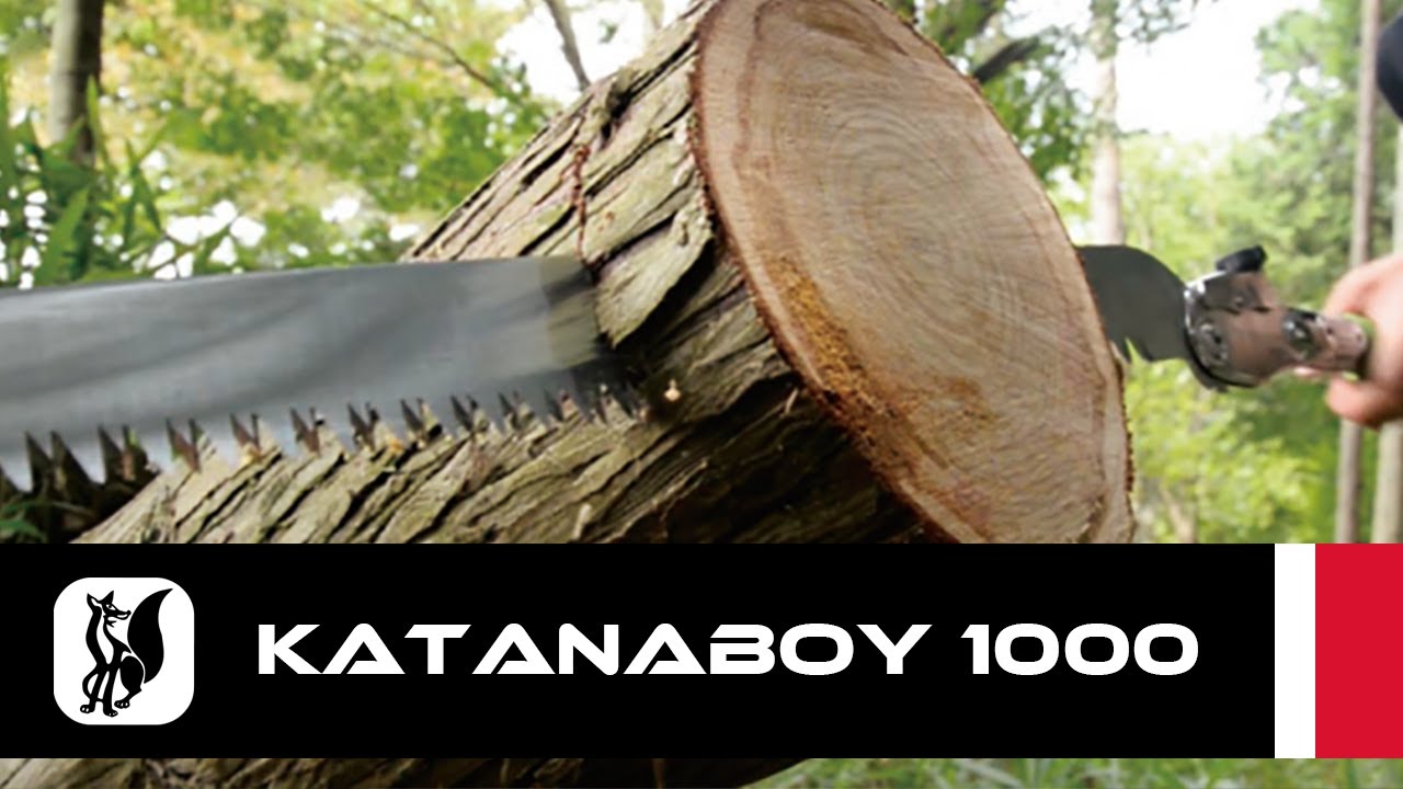 Katanaboy 1000 mm - El serrucho de mano más rápida, grande y afilada del mundo