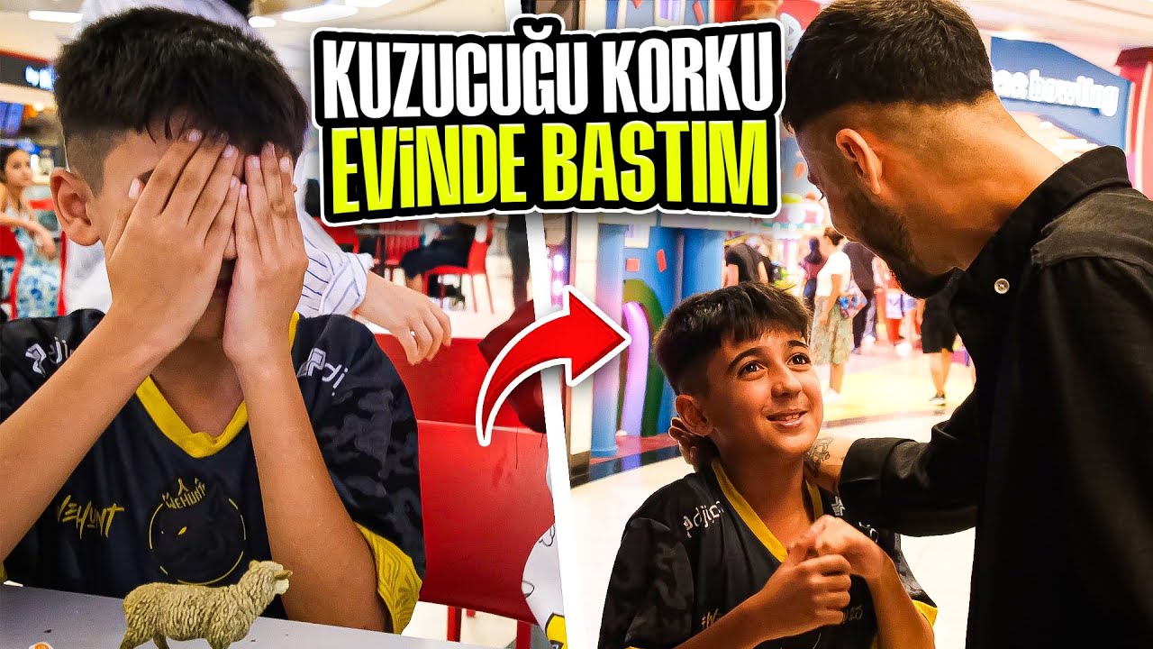 KUZUCUĞU KORKU EVİNDE BASTIM (BÜYÜK SÜPRİZ)
