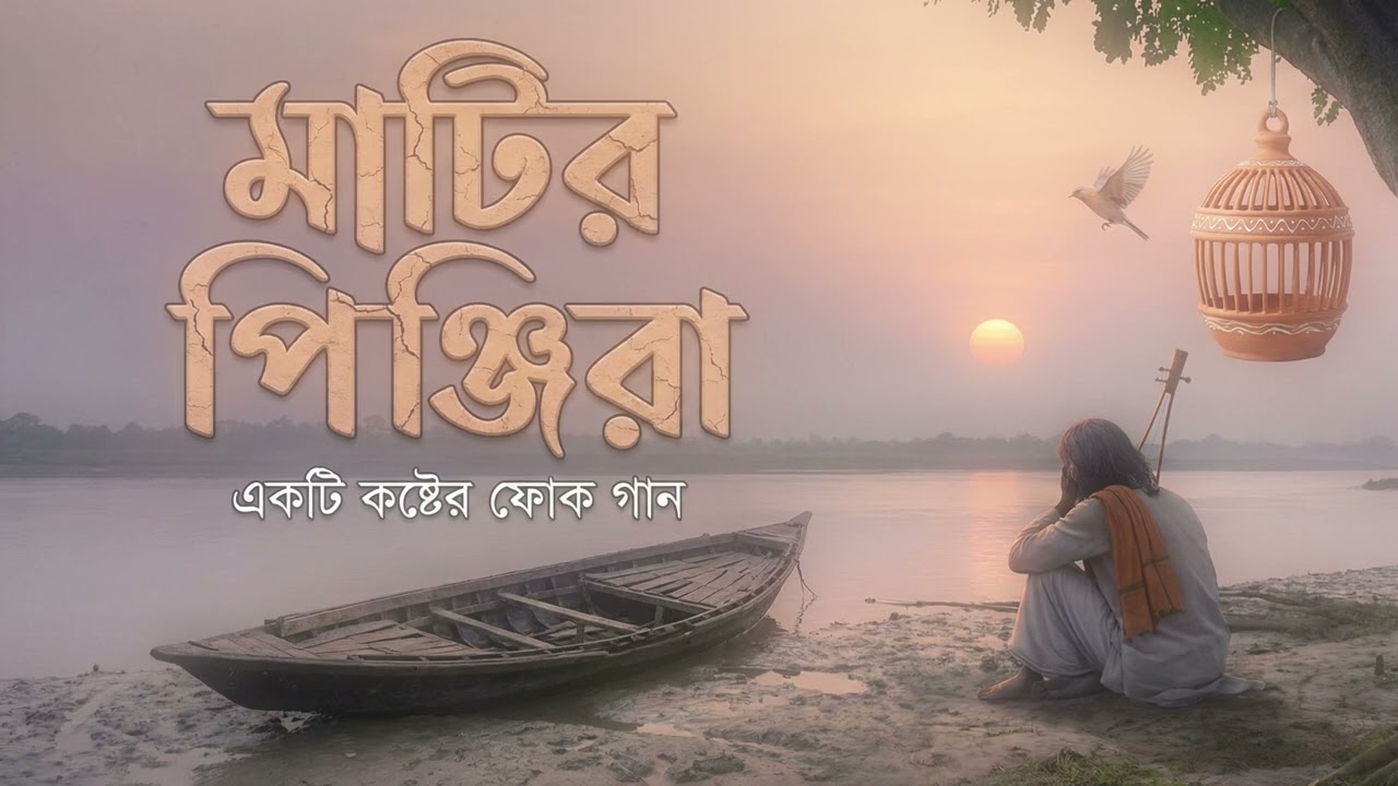 মাটির পিঞ্জিরা | Maatir Pinjira | New Bangla Sad Folk Song 2026 |