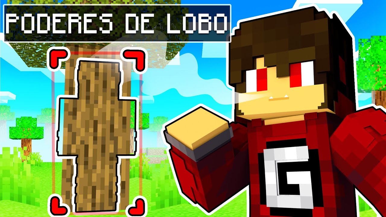 USEI poderes de LOBO para achar meus AMIGOS no Minecraft ✭ Guihh ✭
