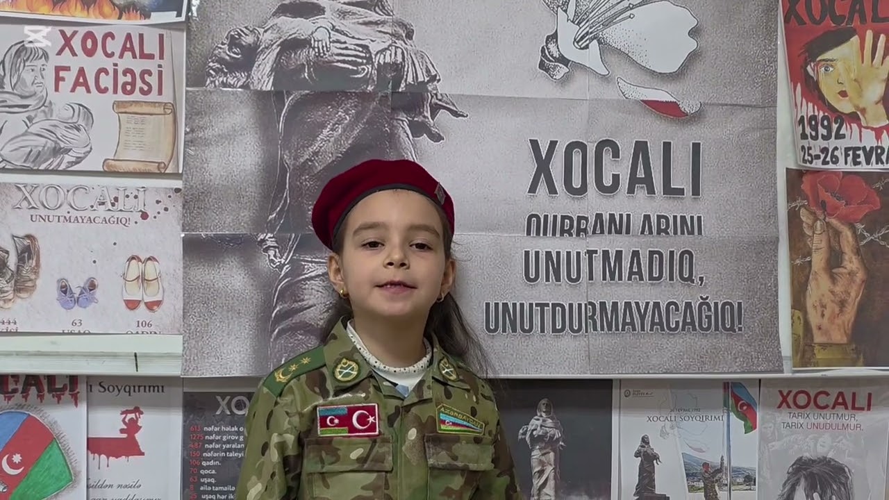  Xocalı soyqırımı: unutmadıq, unutmayacağıq ! (1D)