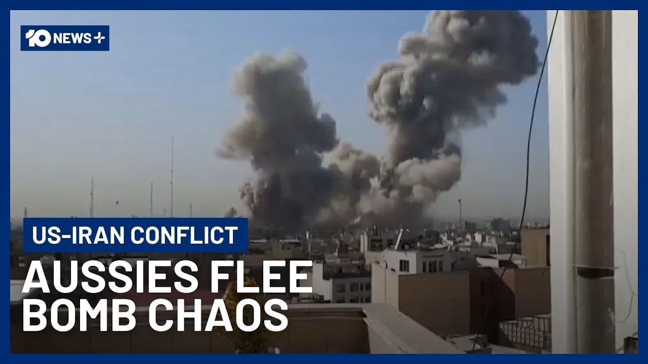 Aussies Describe Horror As Bombs Fall In Middle East | 10 News+