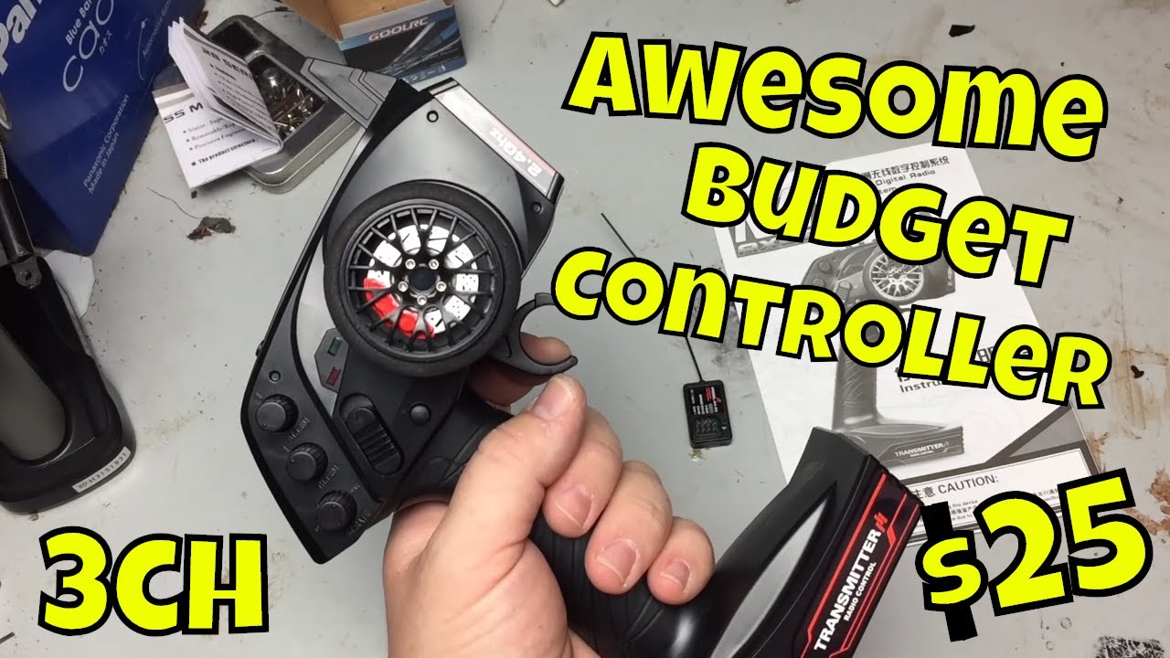 Good Budget RC Transmitter. Cheap 3 channel Austar AX5S Controller.