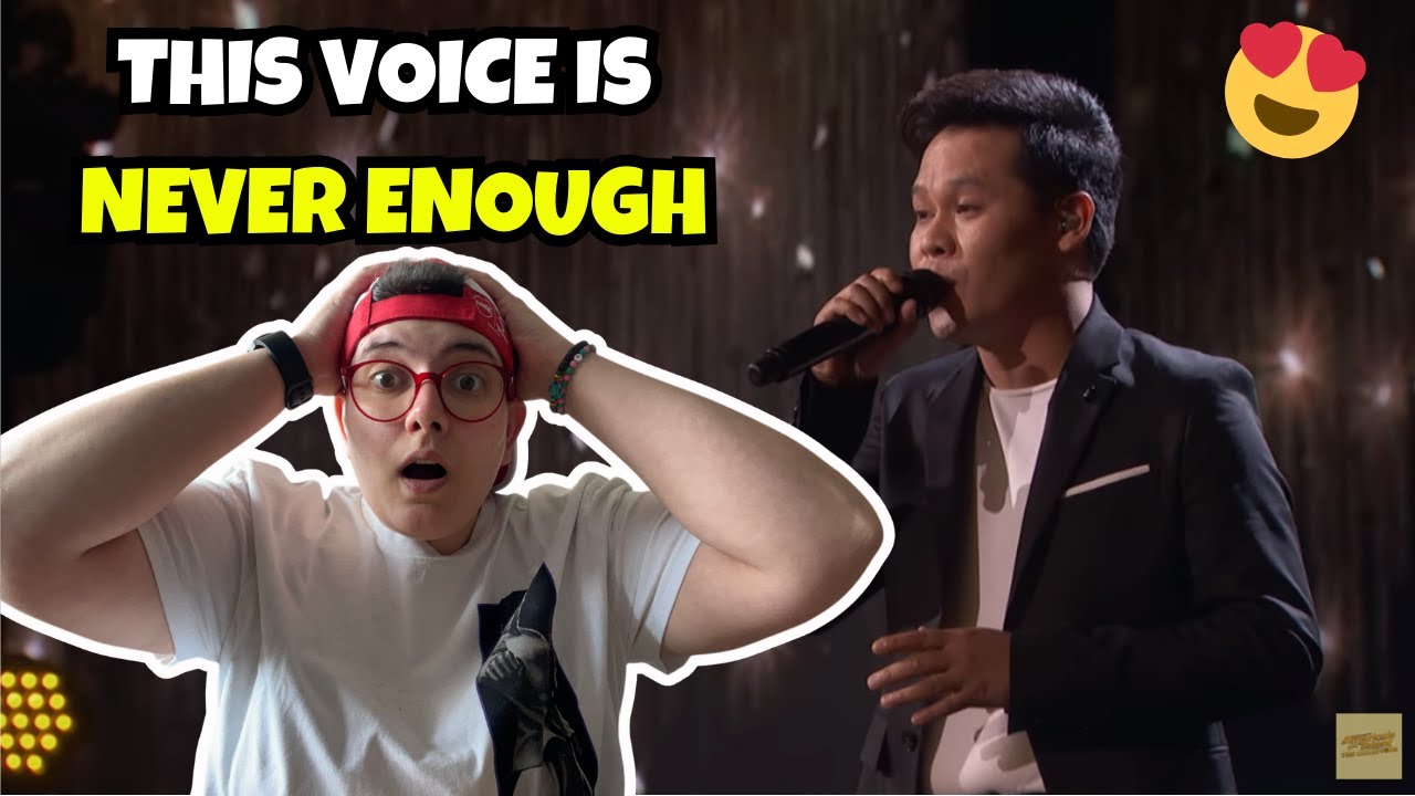 THIS PERFORMANCE WAS 🤯 FIRST TIME reaction  Marcelito Pomoy - Never Enough|| ALEX REACTS