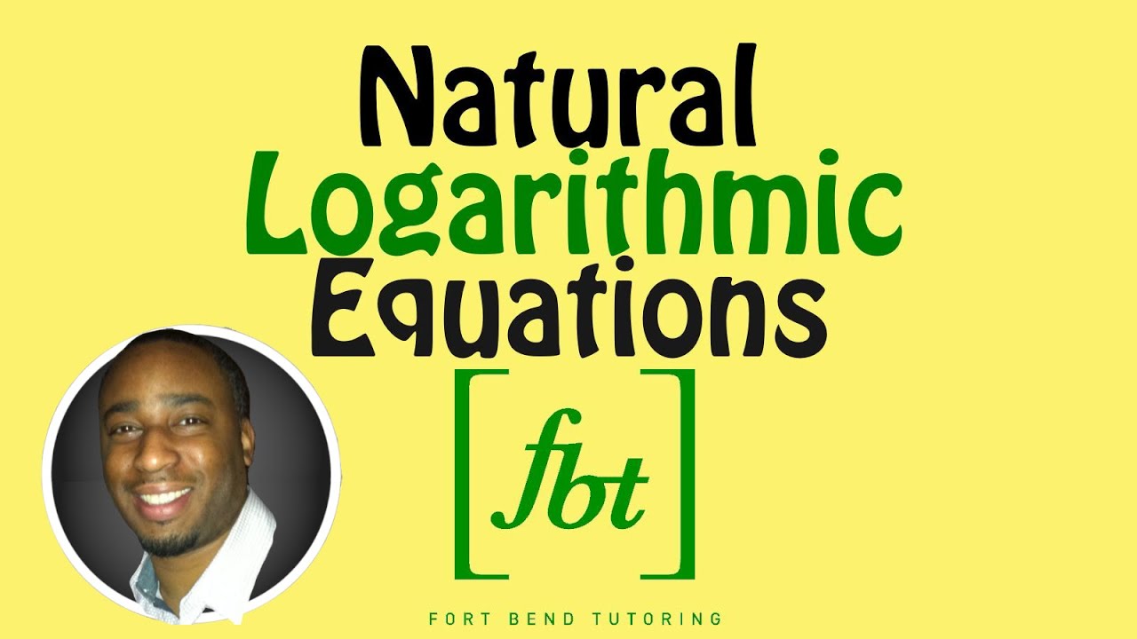 Solving Natural Logarithmic Equations [fbt] (Step-by-Step)