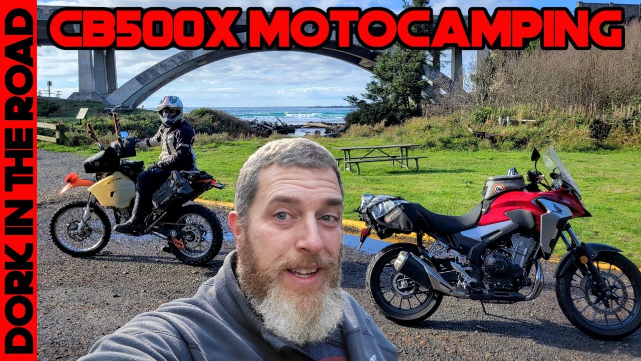 Fall Motorcycle Camping Trip to the Oregon Coast on the Honda CB500X