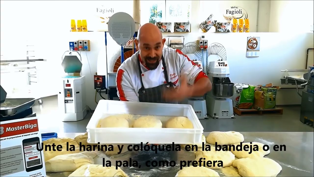 MasterBiga   Receta por la pizza en teglia y la pizza en pala   parte 3 sub esp