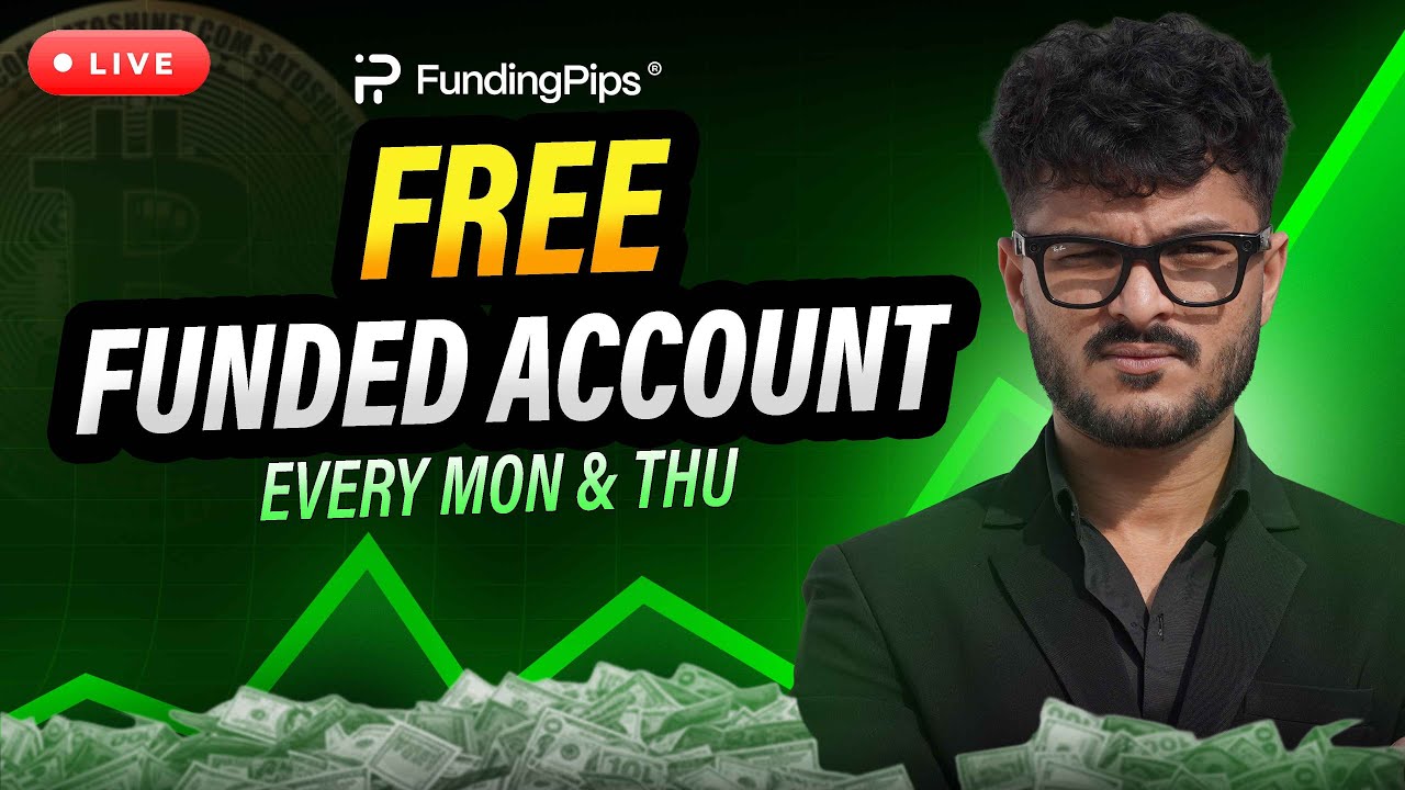 LIVE Gold Trading (XAUUSD) | FREE Funded Account Giveaway | FundingPips