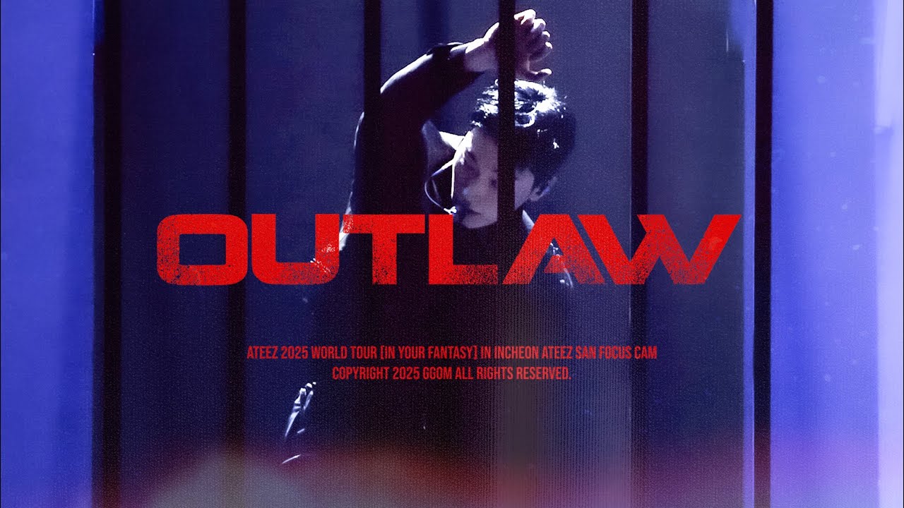 250705 OUTLAW - SAN FOCUS CAM | ATEEZ WORLD TOUR [IN YOUR FANTASY] IN INCHEON DAY1