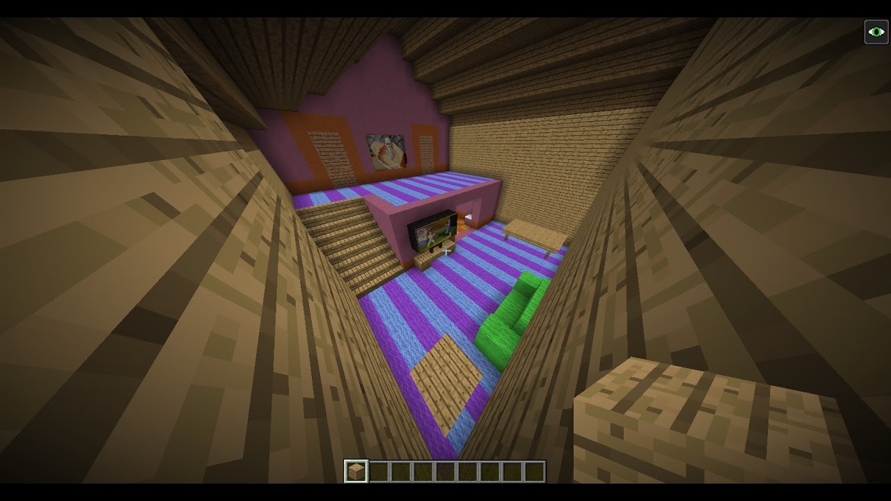 Minecraft quick build part 2 Sans and Papyrus's house undertale inside