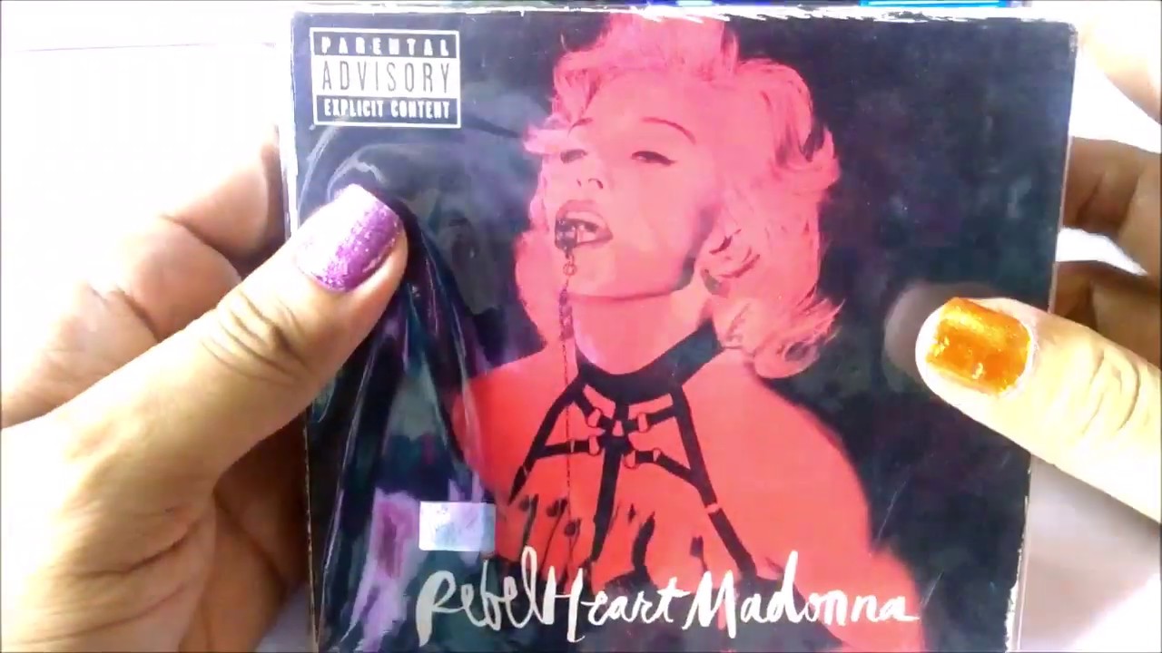Madonna - Rebel Heart Super Deluxe 2 CD Edition + Rebel Heart Tour Blue Ray + CD UNBOXING