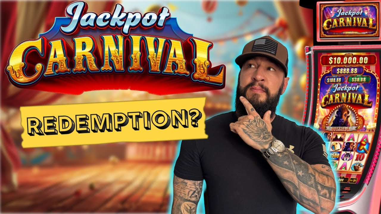 Can Jackpot Carnival prove good today? 🤔 Plus GREAT Budget buildup on The Enforcer Slot Machine! 🎰