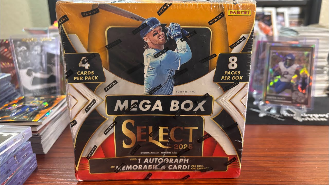 25 Panini Select Baseball Mega Box. 1 auto/relic! Are these better than blasters? WBC talk!