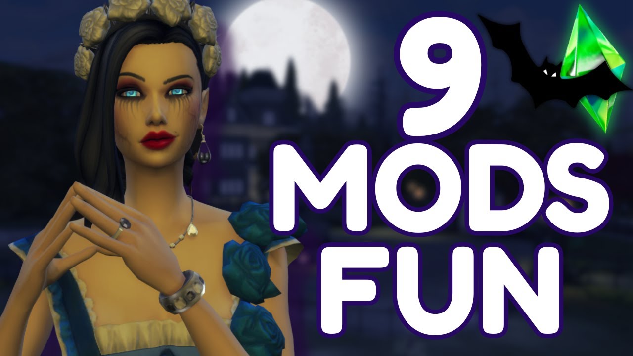 9 MODS pour ne plus jamais vous ENNUYER avec les vampires ! | Les Sims 4