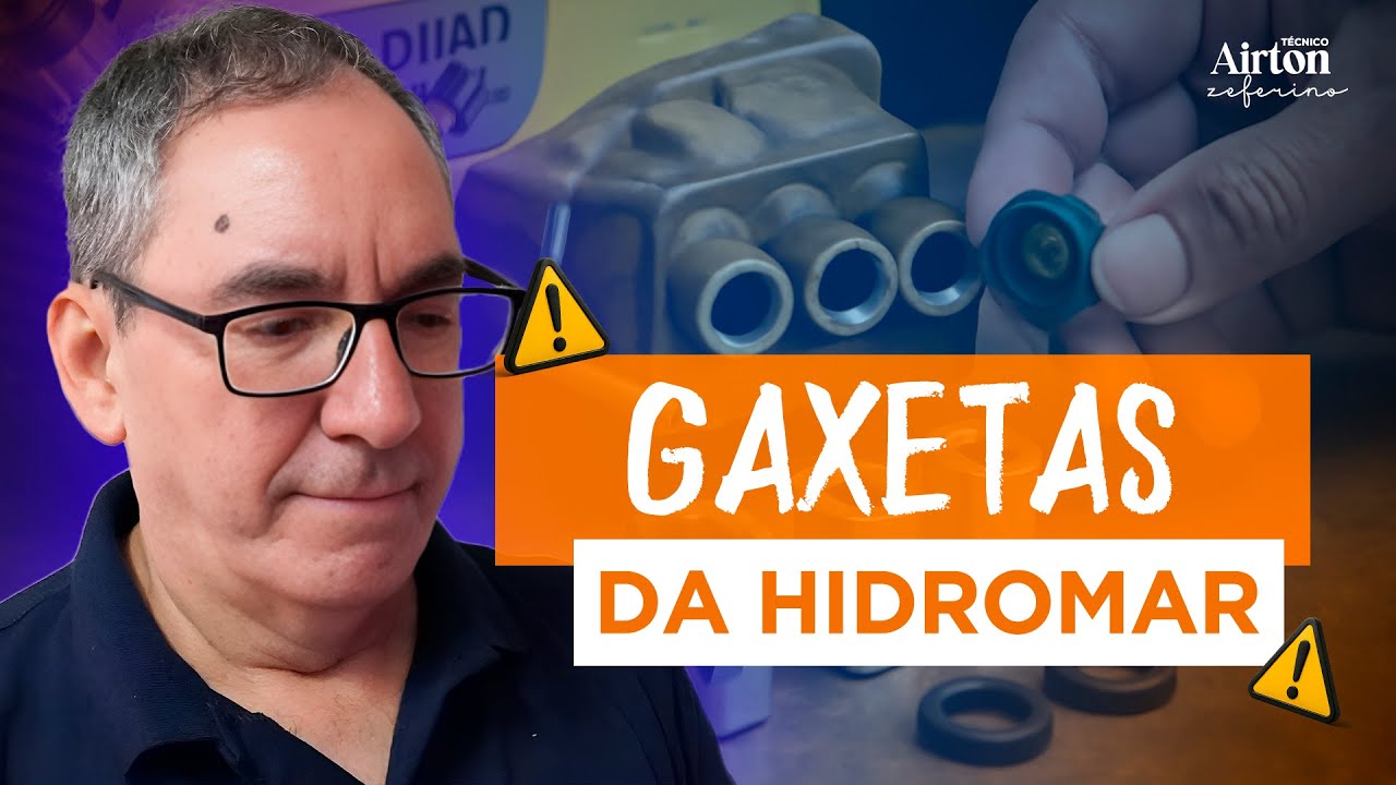 Como Trocar as Gaxetas da Hidromar BH6500 - Passo a Passo Completo | Airton Zeferino