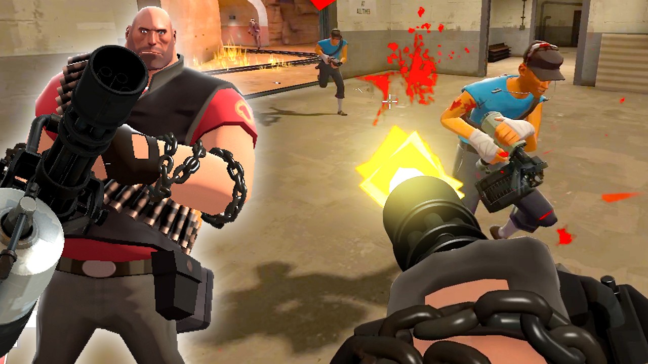 Team Fortress 2 Classified Heavy Gameplay
