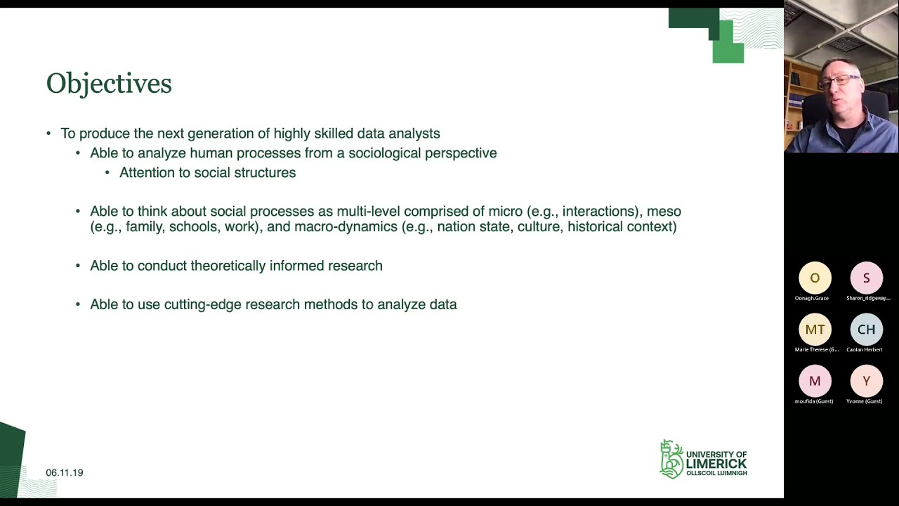 MSc Sociology and Data Analytics Information Session