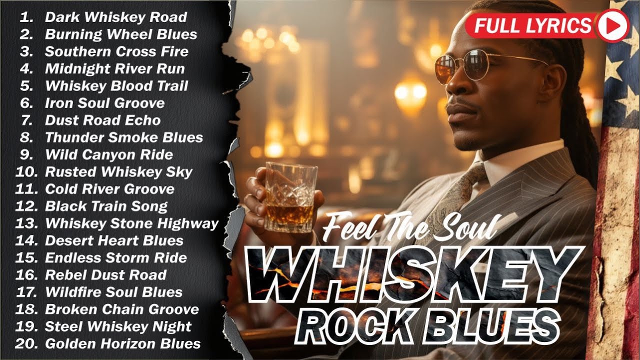 Best Of Slow Blues 2025 | Whiskey Nights & Soulful Electric Guitar Ballads