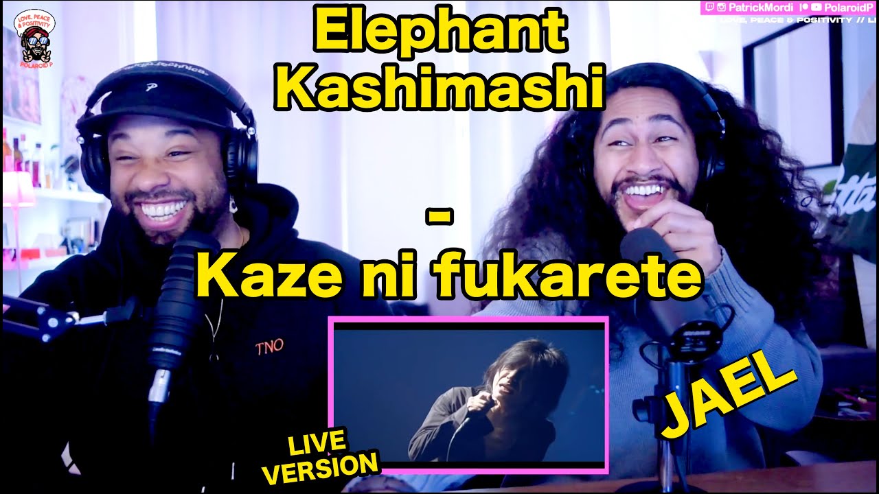 Elephant Kashimashi - Kaze ni fukarete【海外の反応】ゲスト: JAELジャエル // 日本語字幕付きLove Peace Positivity