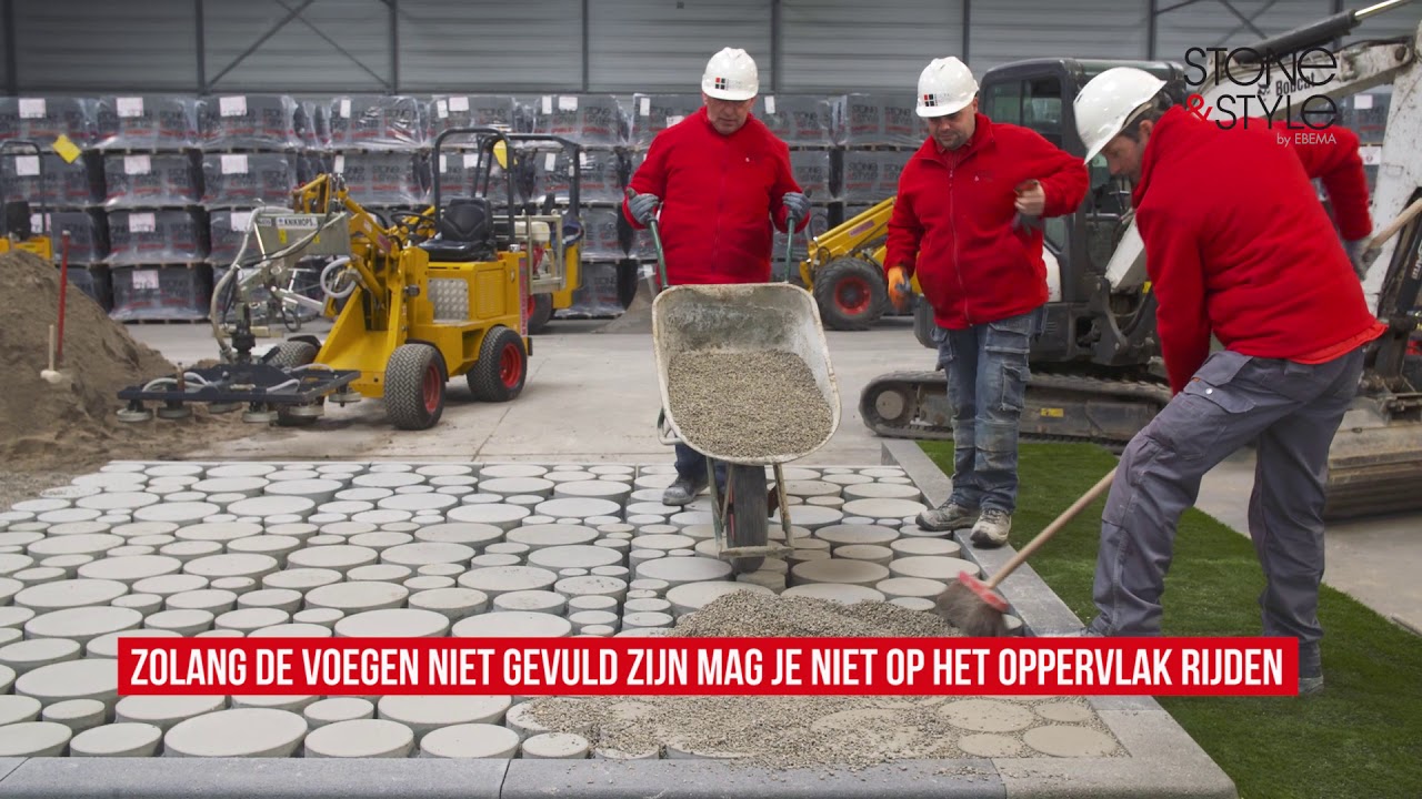 Plaatsing Eco Solution Aviena Circle - Stone&Style by Ebema
