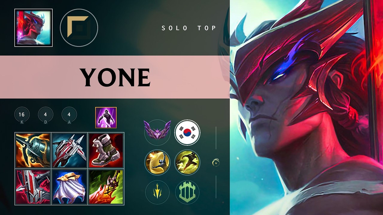 Yone Top vs Rengar - KR Master Patch 26.10