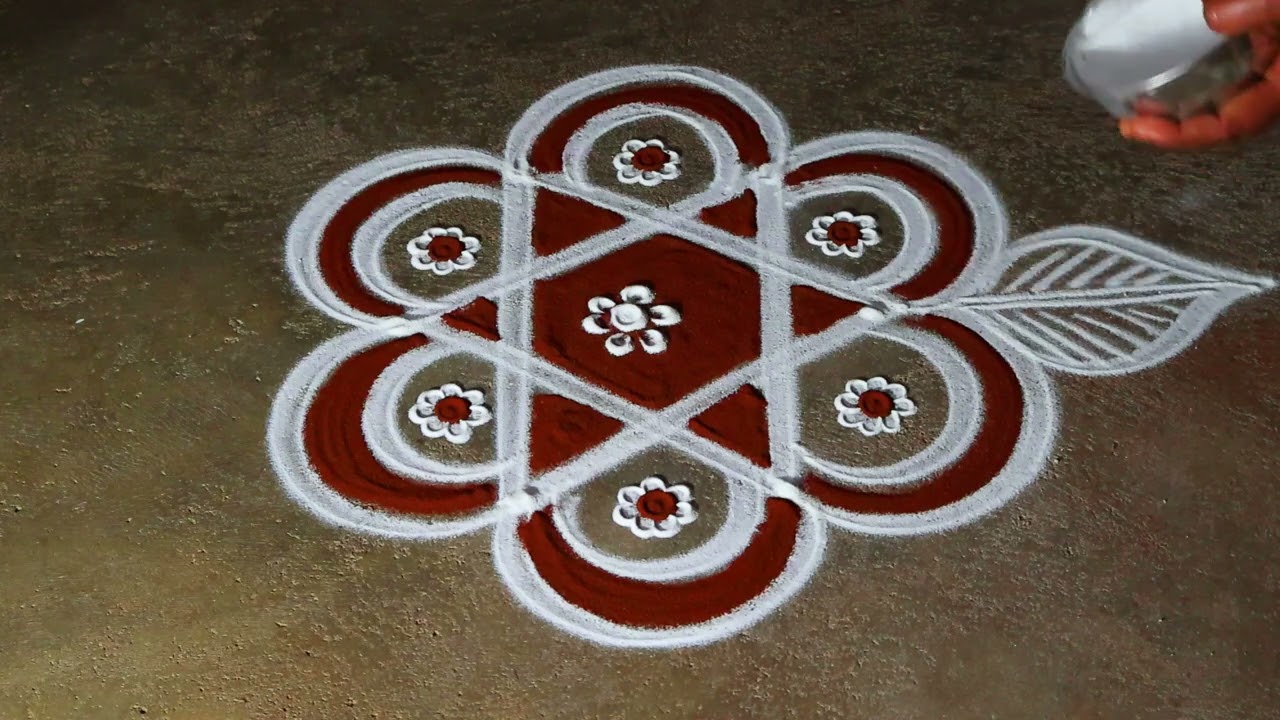 Maasi madham 2026🌹flowers rangoli kolam 🌹3*2 special beautiful kolangal 🌹 pandaga muggulu