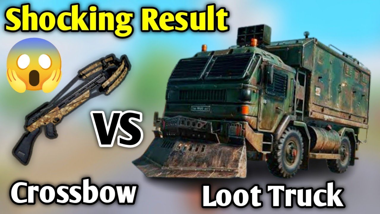 Crossbow Vs Loot Truck 🔥 Shocking Result 😱 BGMI New Tips And Tricks ❣️ Tricky Wricky 