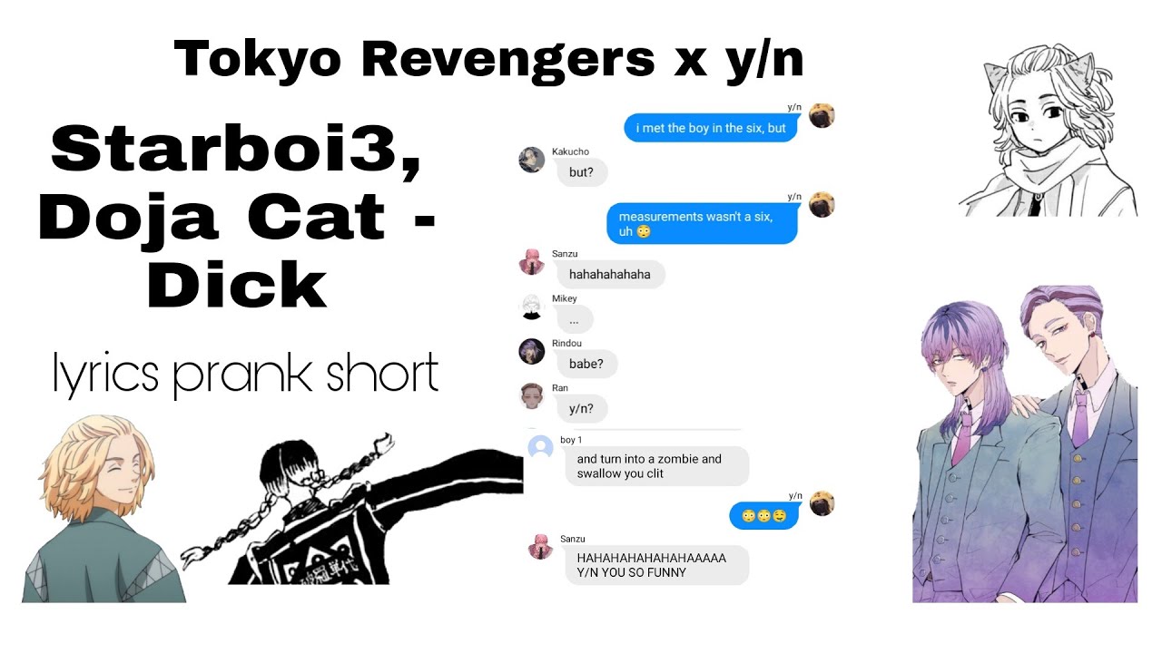 [Tokyo Revengers] ft y/n lyrics prank Part 1