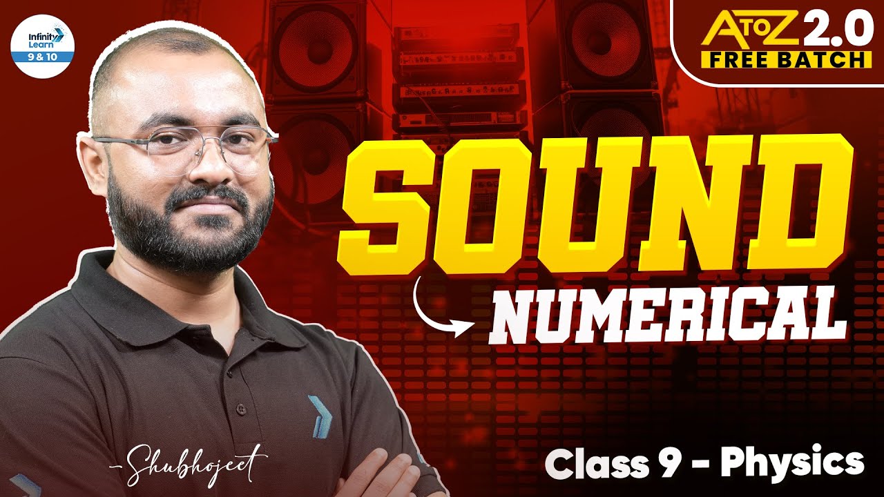 Sound Numericals Made Simple | Class 9 Physics | CBSE Science | CBSE Preparation | Shubhojeet Sir